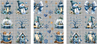 16oz Christmas-S 1556
